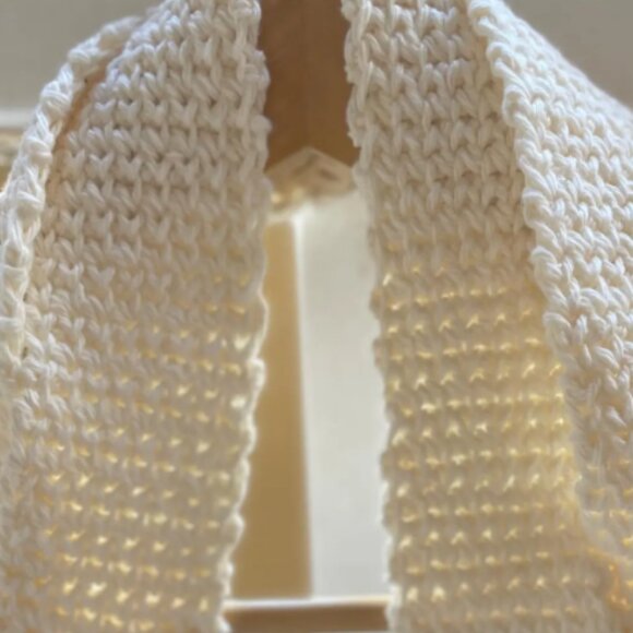 crochet granny square tote bag | 100% cotton - Picture 7 of 11